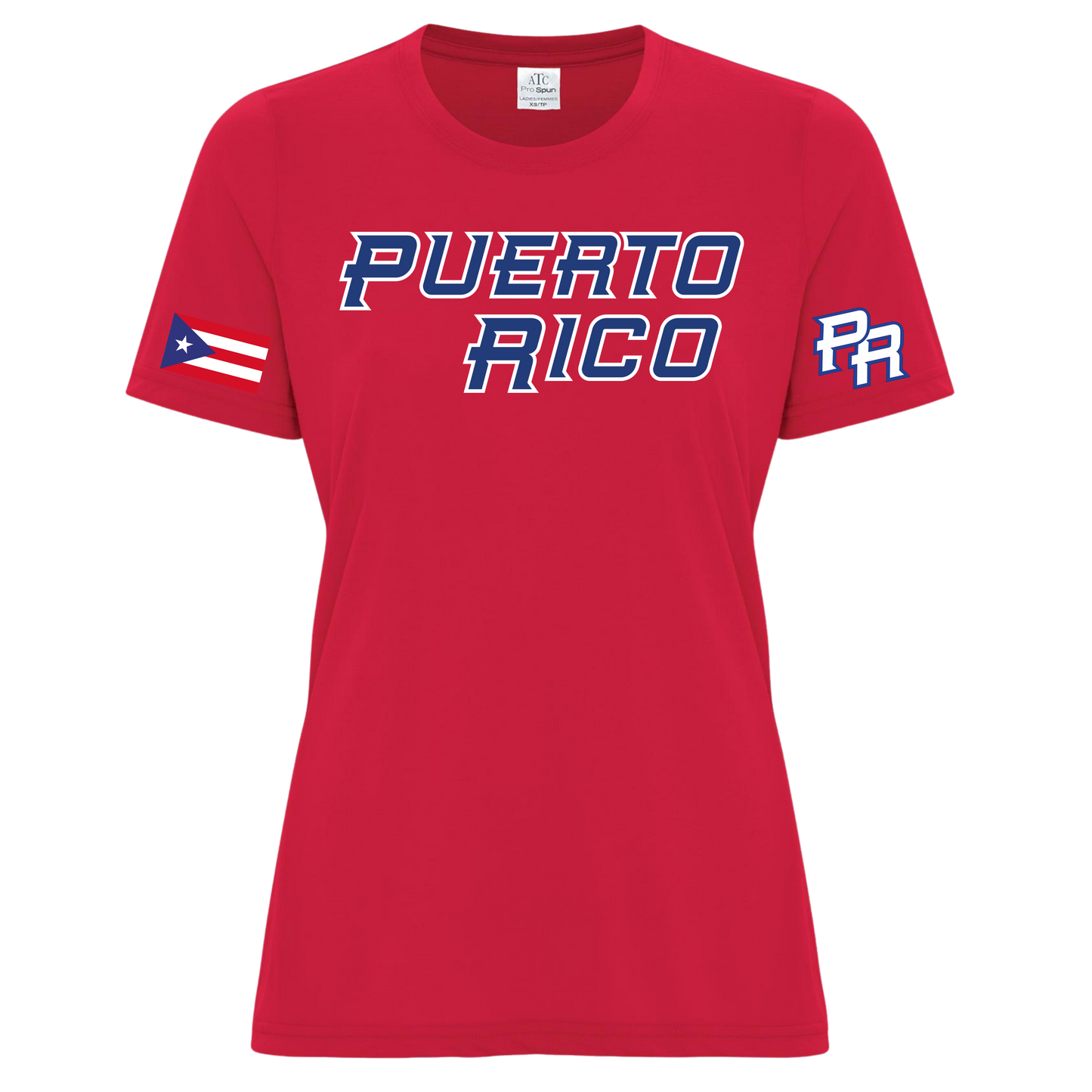 Puerto Rico Baseball Tee