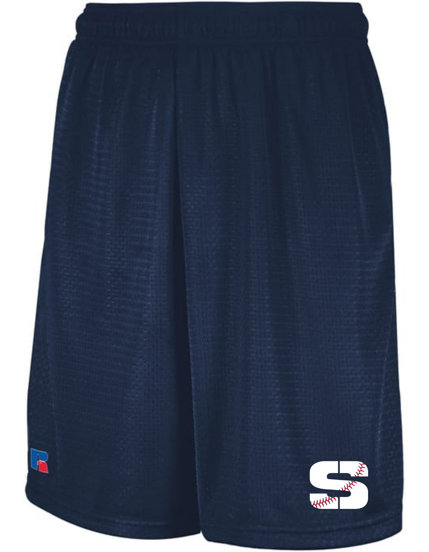 ONLY THE STRONG X RUSSELL MESH SHORTS WITH POCKETS