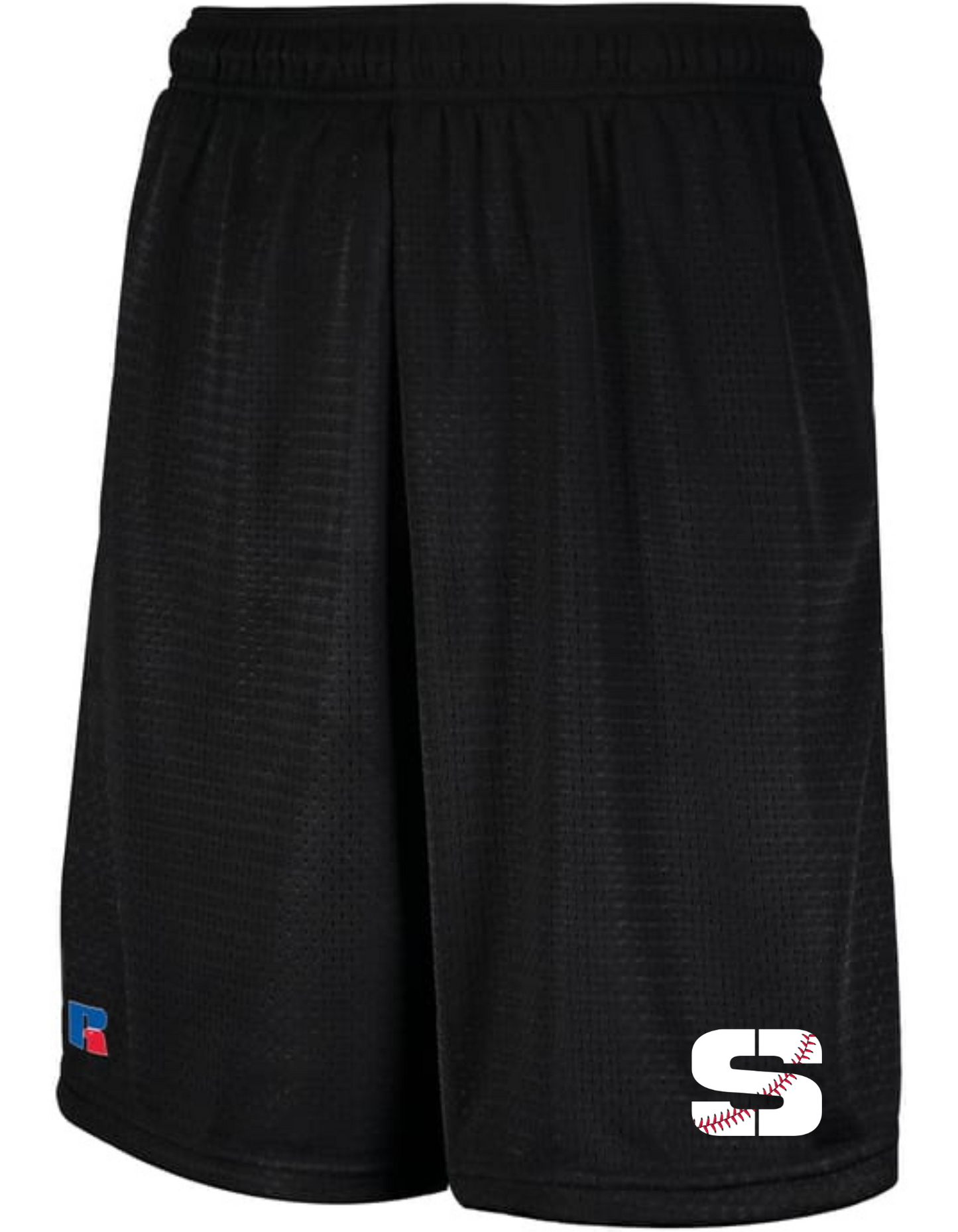 ONLY THE STRONG X RUSSELL MESH SHORTS WITH POCKETS
