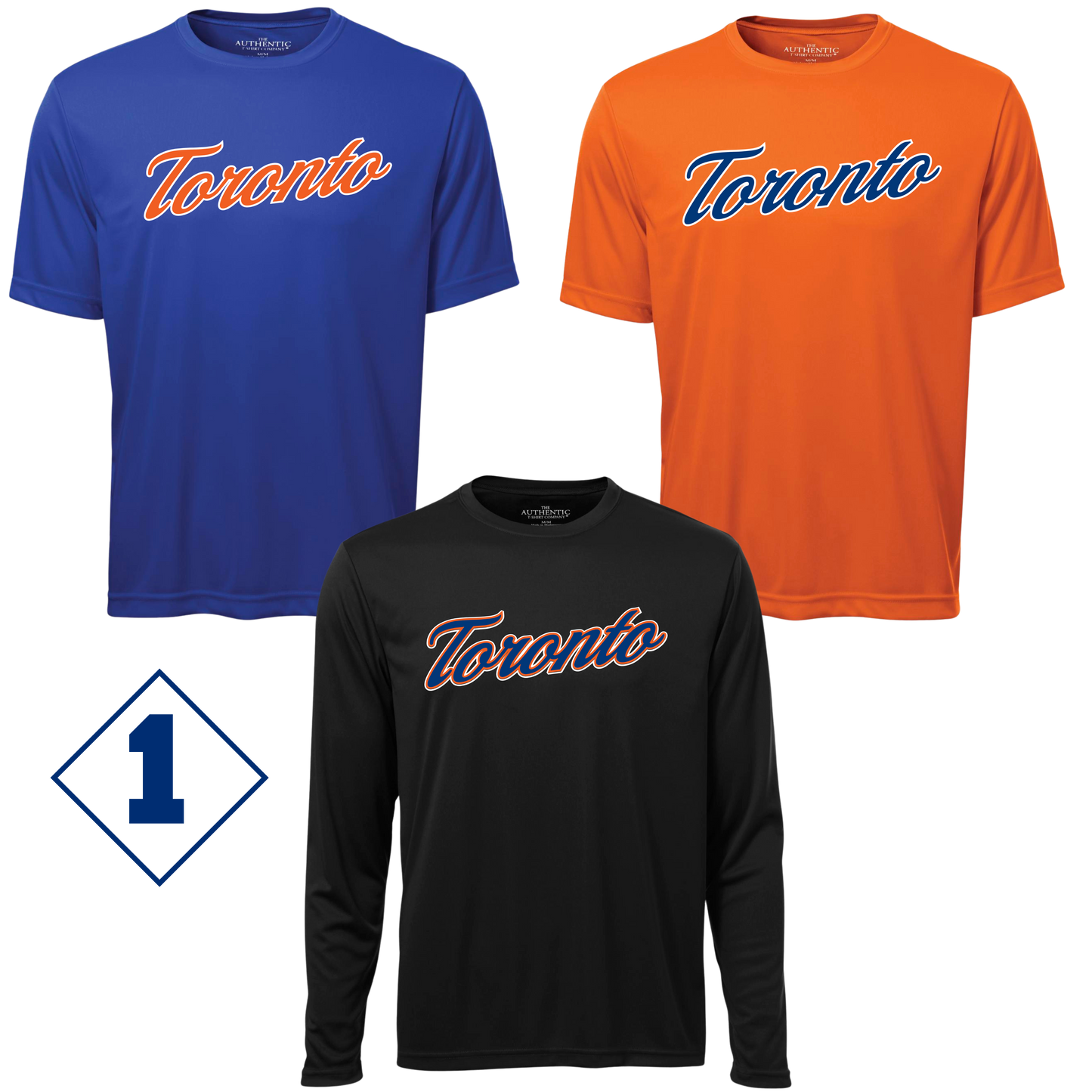 *NEW* Toronto Mets 3-Pack Dri-Fit Shirts - 5 OPTIONS