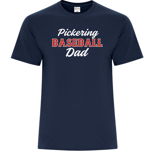 PICKERING BASEBALL DAD COTTON BLEND TEE WITH NAME + NUMBER OPTION