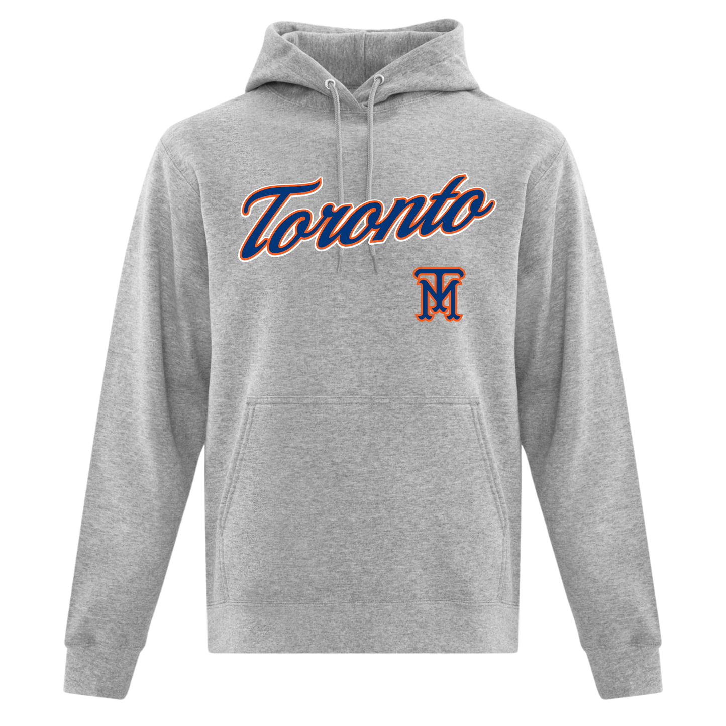 Toronto Script 100% Polyester OR Cotton/Poly Fleece Hoodie