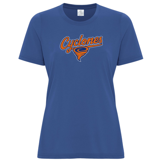Ladies' Pro-Team Tee 100% Polyester w/ Cotton Feel