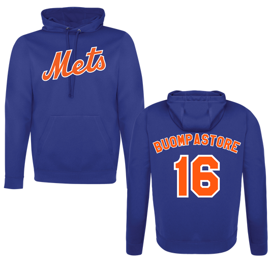 Personalized Name & Number 100% Polyester Hoodie