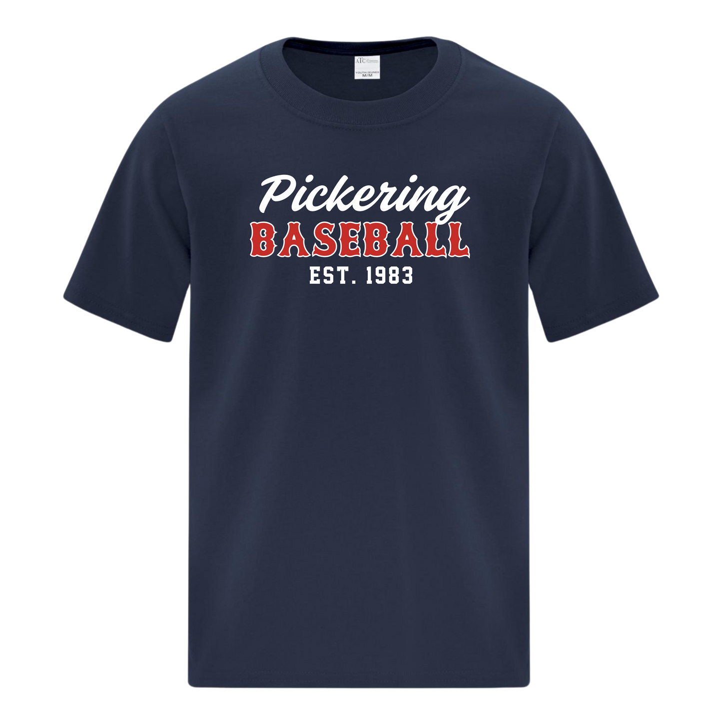 PICKERING BASEBALL EST. 1983 TEE