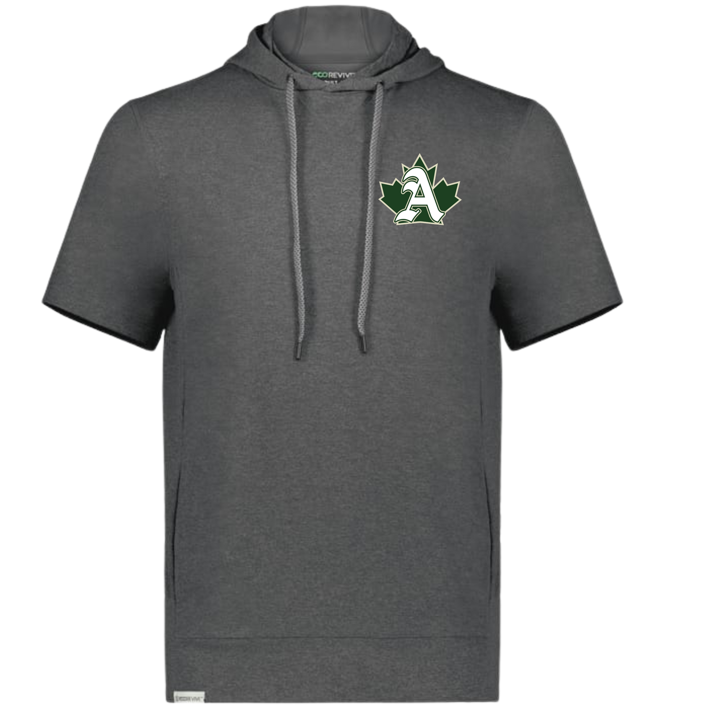Ajax Logo Soft Knit Short Sleeve Hoodie
