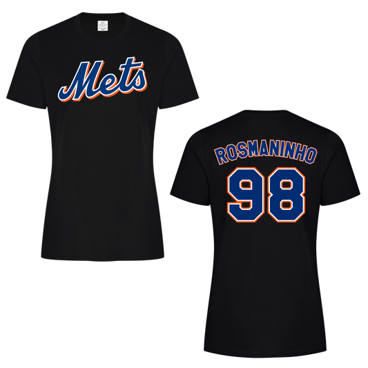 LADIES Personalized Name & Number Cotton/Poly Tee