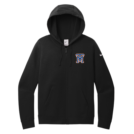 *NEW* Ladies' Nike Club Fleece Sleeve Swoosh Full Zip Hoodie