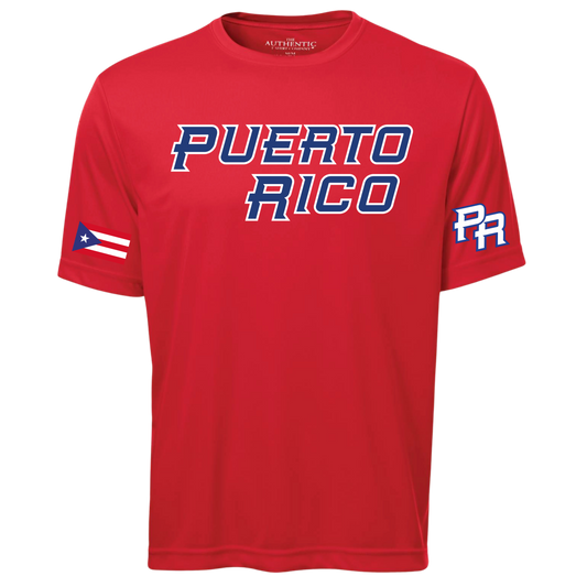 Puerto Rico Baseball Tee