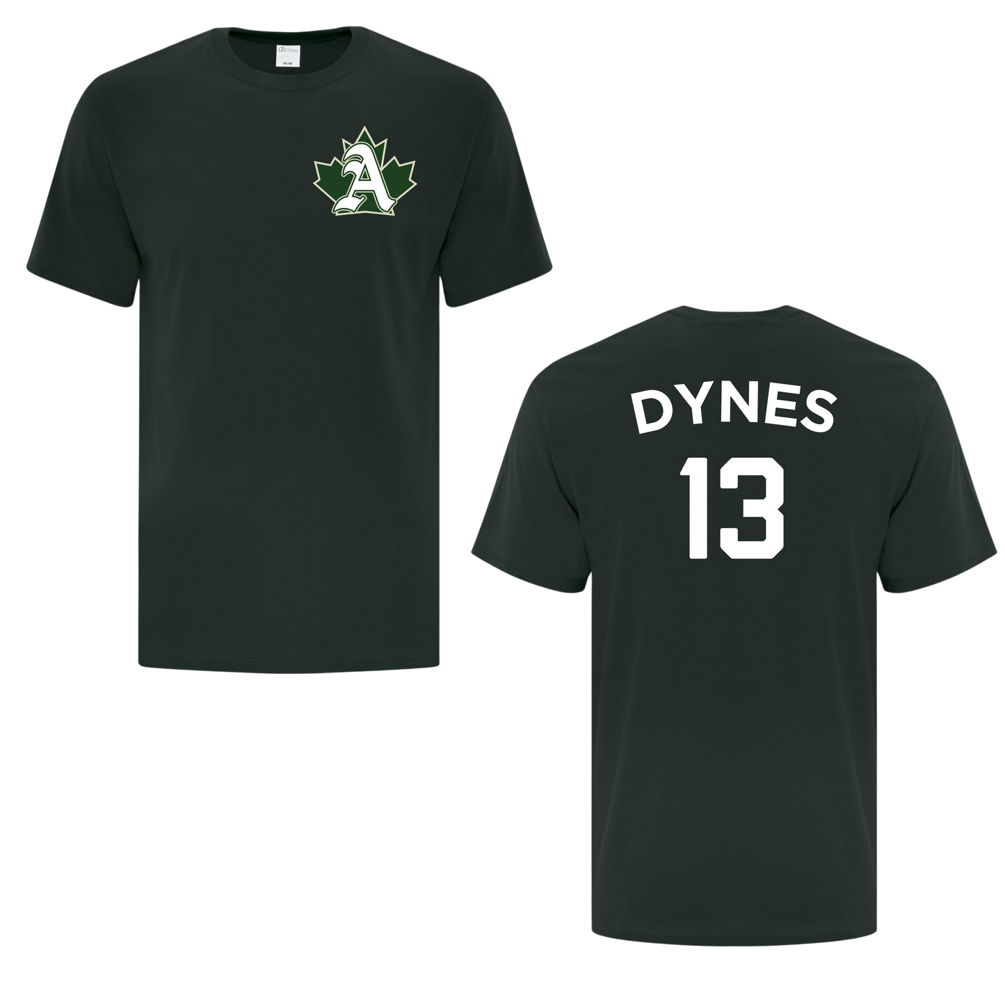 Personalized Name & Number DRI-FIT OR Cotton/Poly T-Shirt