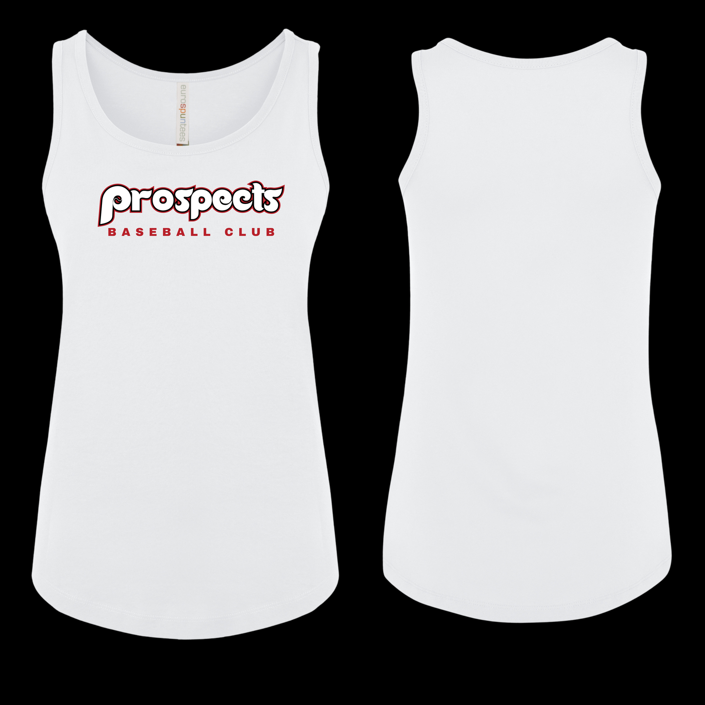 PROSPECTS BASEBALL EUROSPUN® RING SPUN LADIES' TANK
