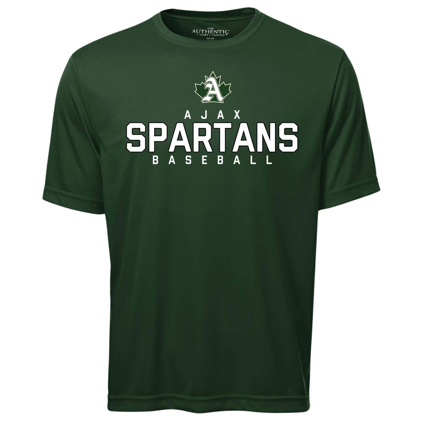 Ajax Spartans Baseball Polyester "Dri-Fit" Tee