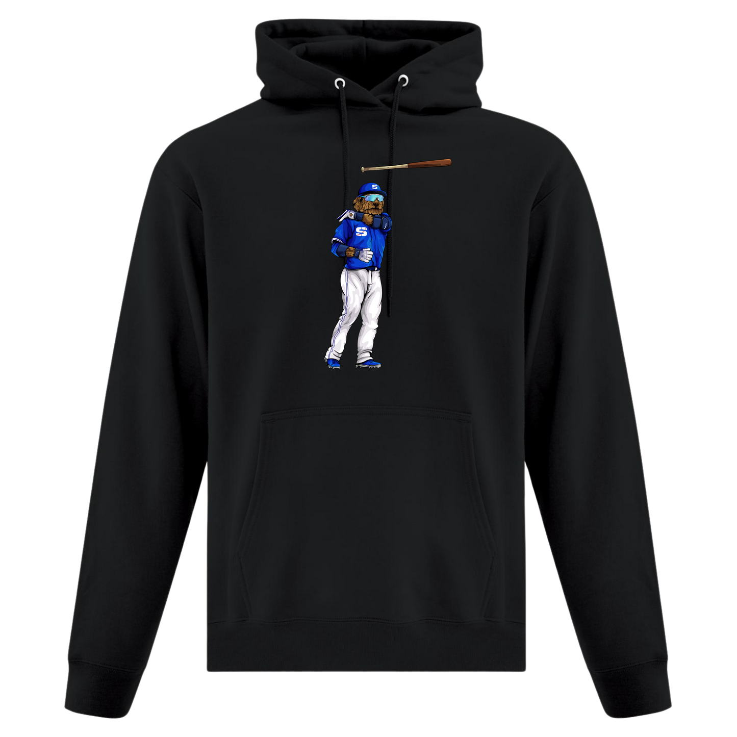 Bat Flip Dood Midweight Cotton/Poly Hoodie