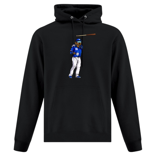 Bat Flip Dood Midweight Cotton/Poly Hoodie