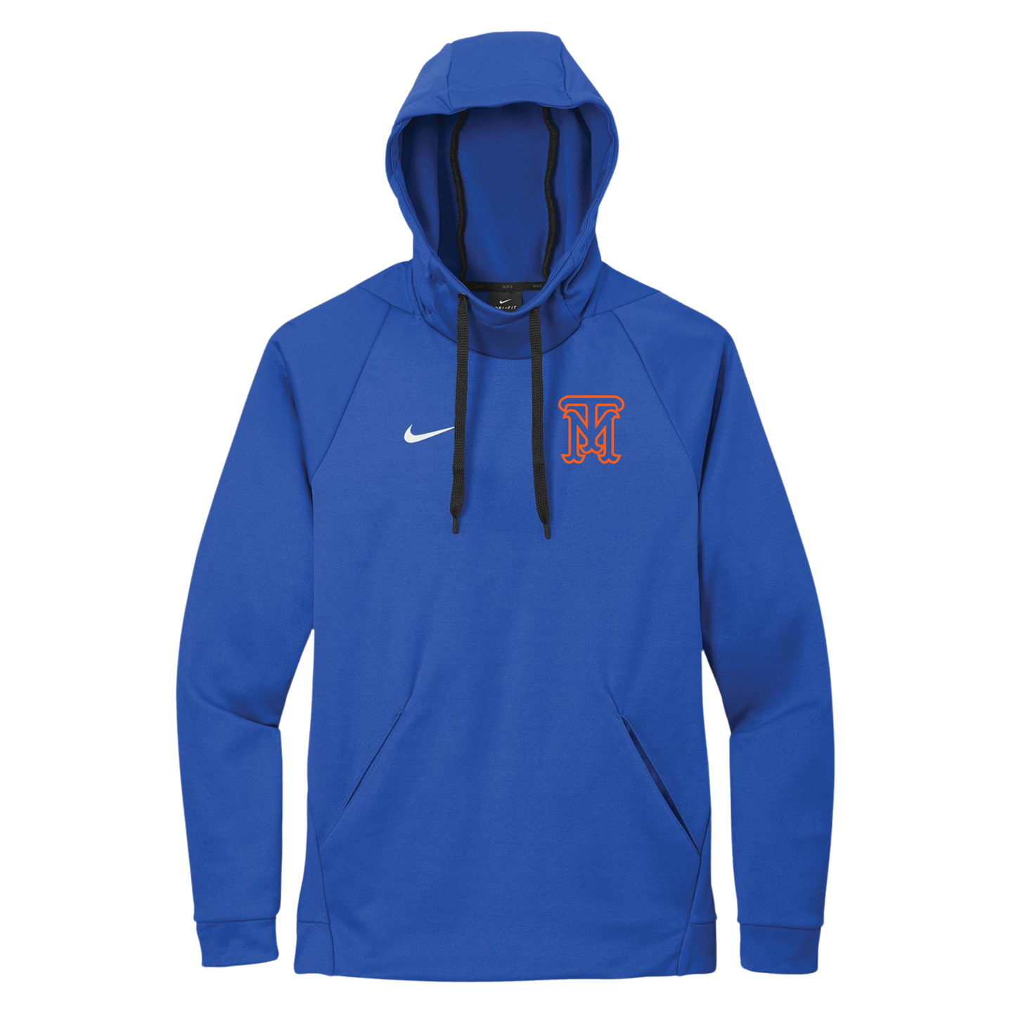 Mets TM Logo NIKE Therma-FIT FLEECE PULLOVER HOODIE