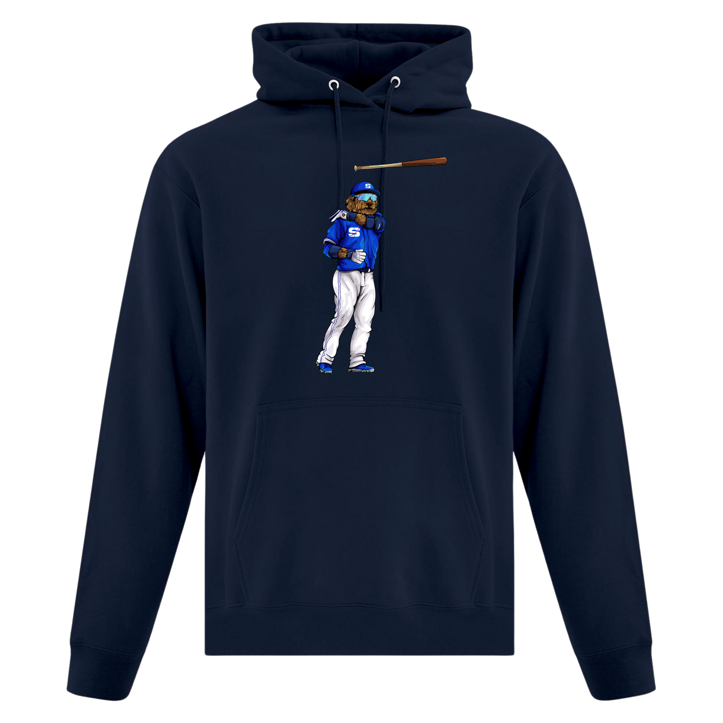 Bat Flip Dood Midweight Cotton/Poly Hoodie