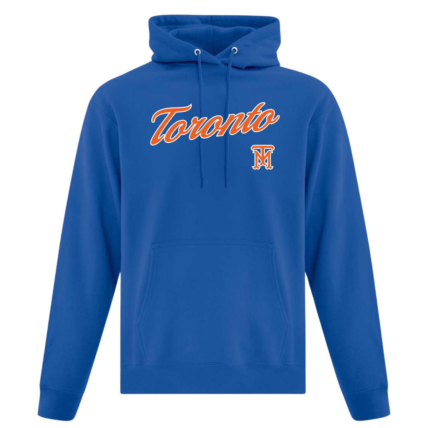 Toronto Script 100% Polyester OR Cotton/Poly Fleece Hoodie