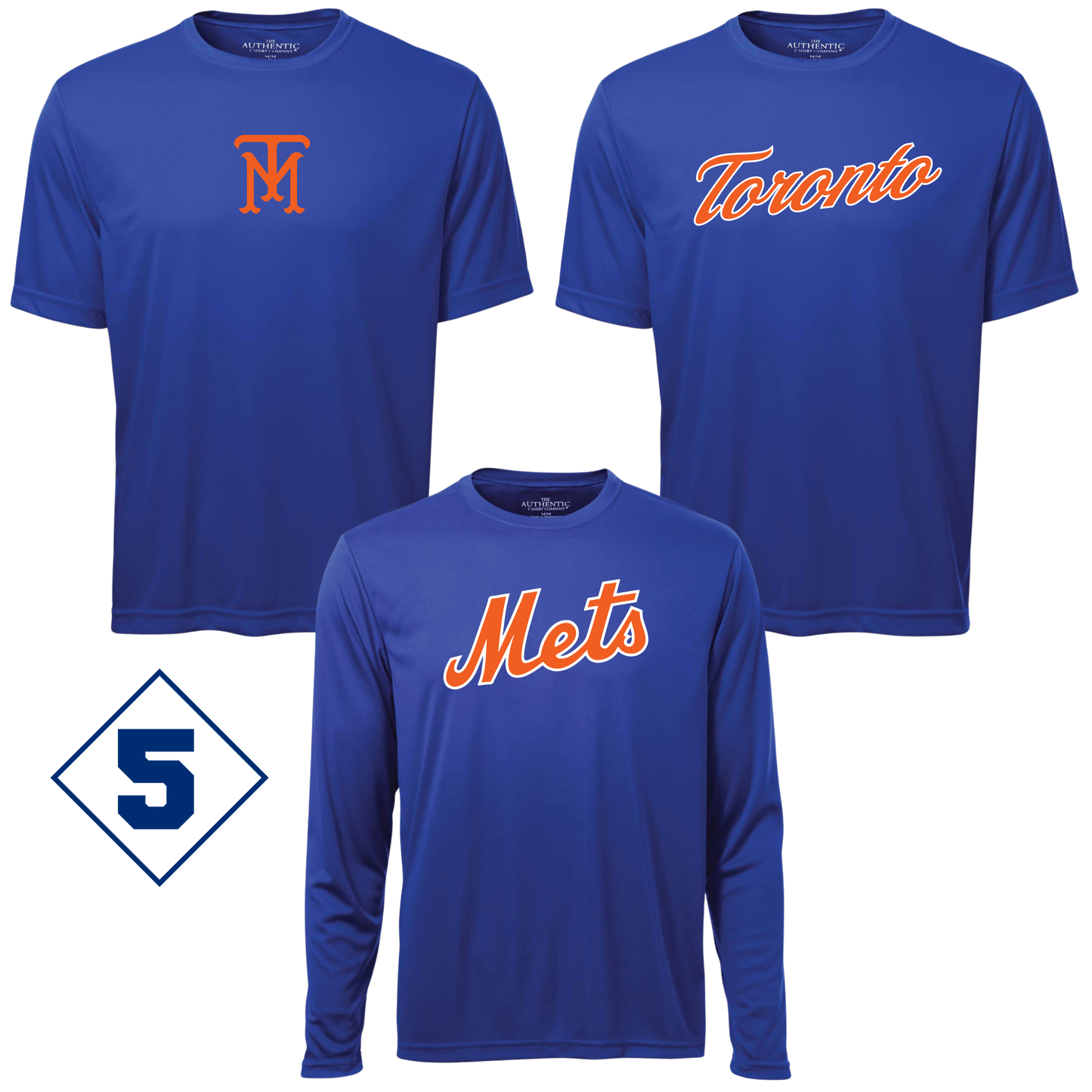 *NEW* Toronto Mets 3-Pack Dri-Fit Shirts - 5 OPTIONS