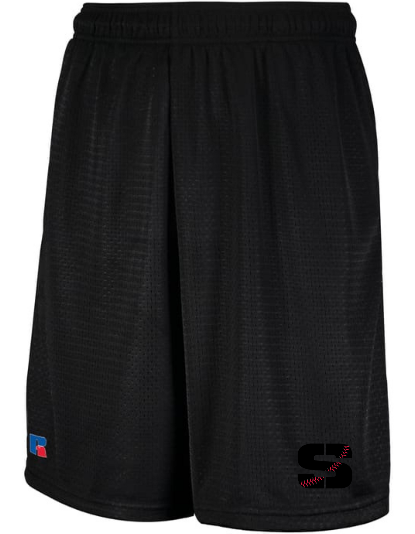ONLY THE STRONG X RUSSELL MESH SHORTS WITH POCKETS